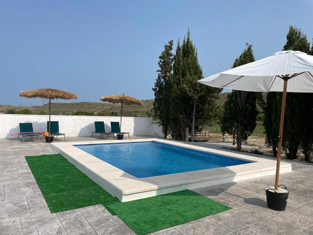 Casa Rural Con Piscina Climatizada Y Barbacoa A 10 Km De Alicante Y Playas, 3000 M2 De Terreno Елче Екстериор снимка
