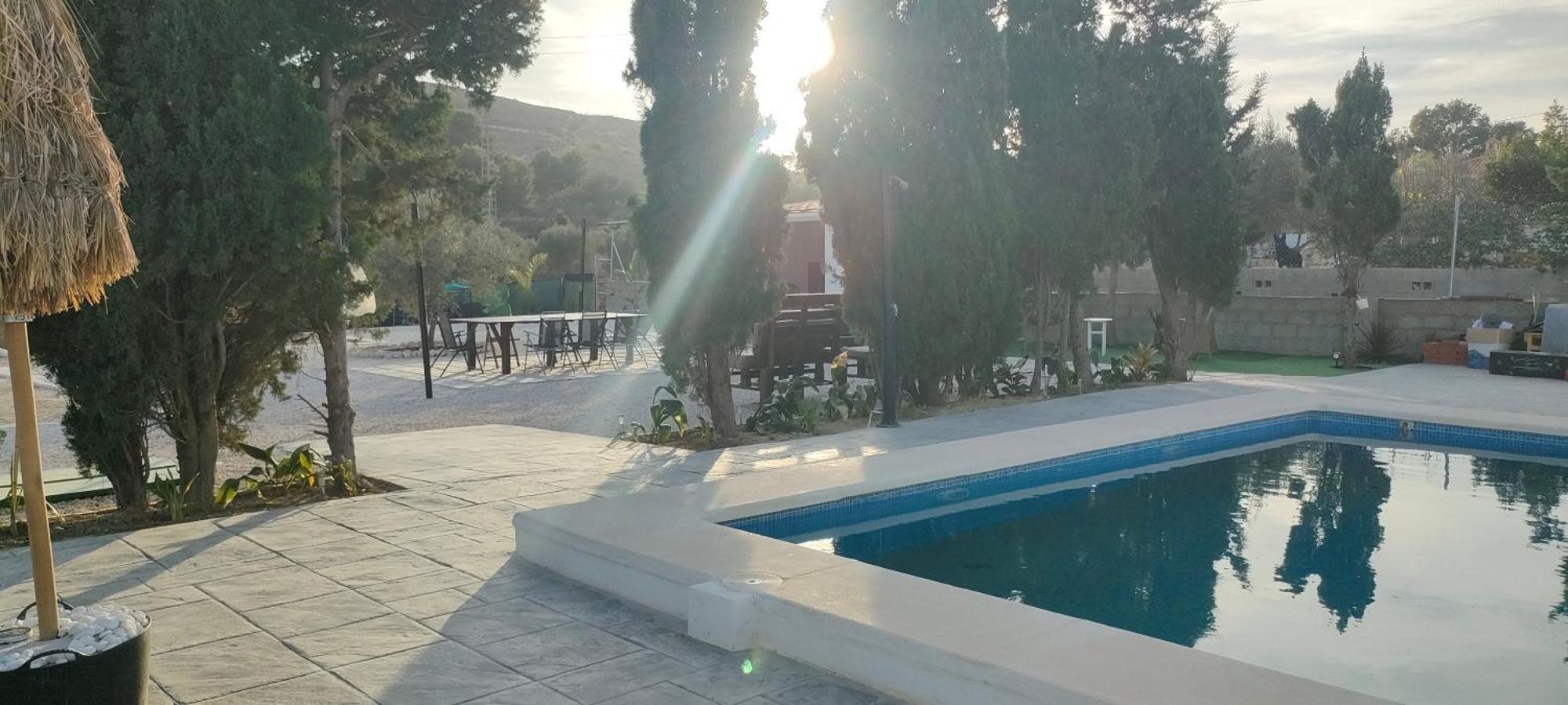 Casa Rural Con Piscina Climatizada Y Barbacoa A 10 Km De Alicante Y Playas, 3000 M2 De Terreno Елче Екстериор снимка